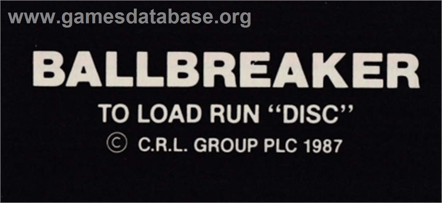 Spellbreaker - Amstrad CPC - Artwork - Cartridge Top