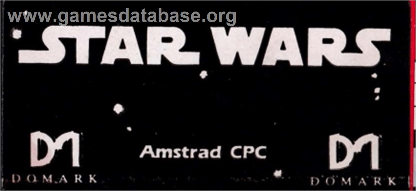Star Wars: Return of the Jedi - Amstrad CPC - Artwork - Cartridge Top