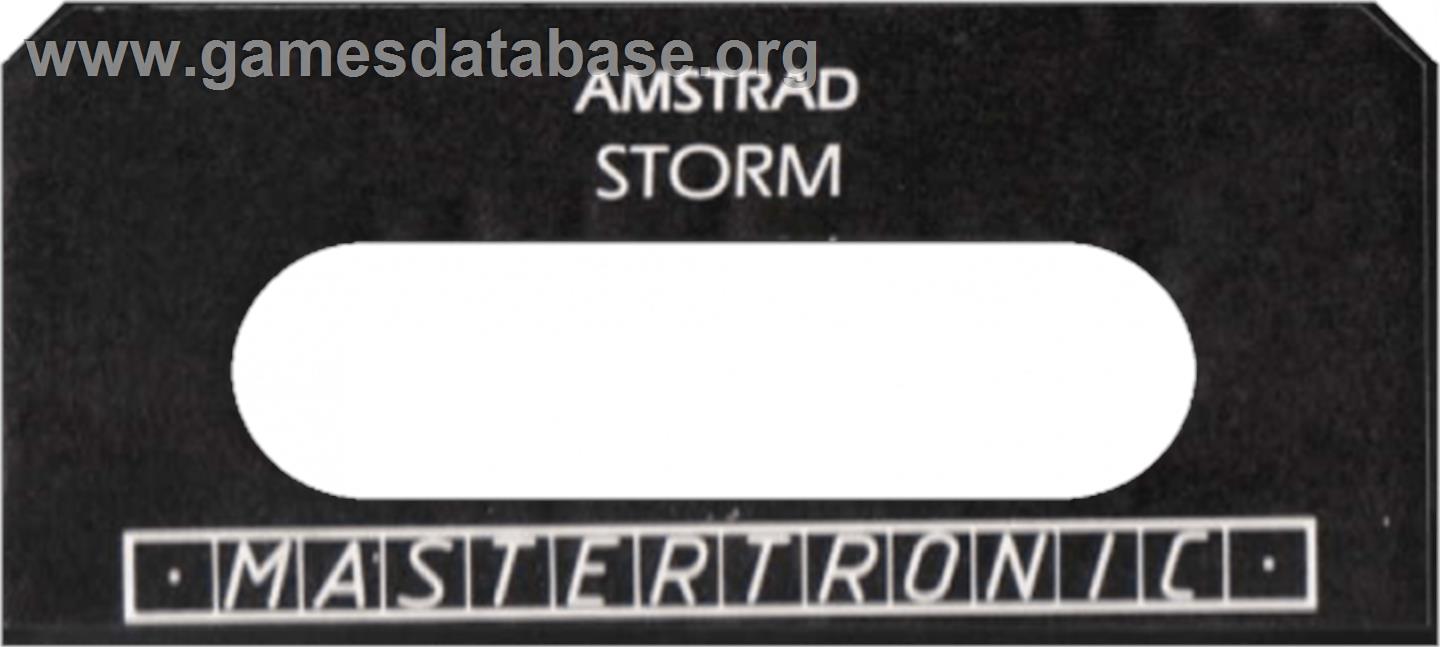 Storm - Amstrad CPC - Artwork - Cartridge Top