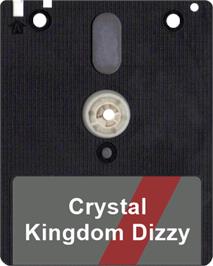 Artwork on the Disc for Crystal Kingdom Dizzy on the Amstrad CPC.