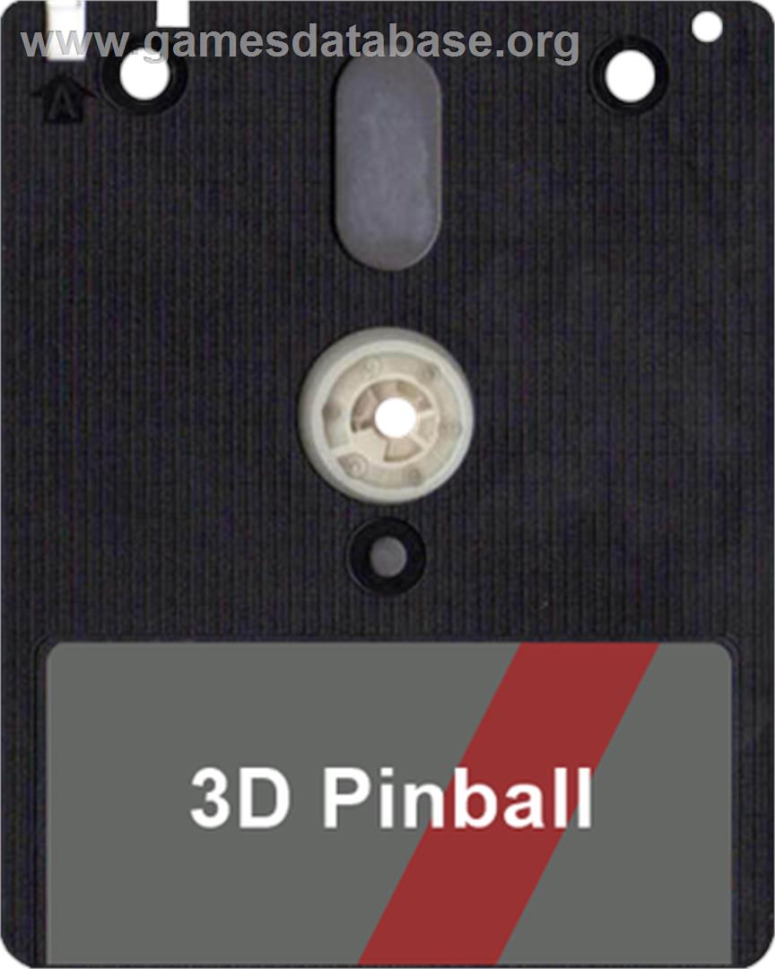 3D-Pinball - Amstrad CPC - Artwork - Disc
