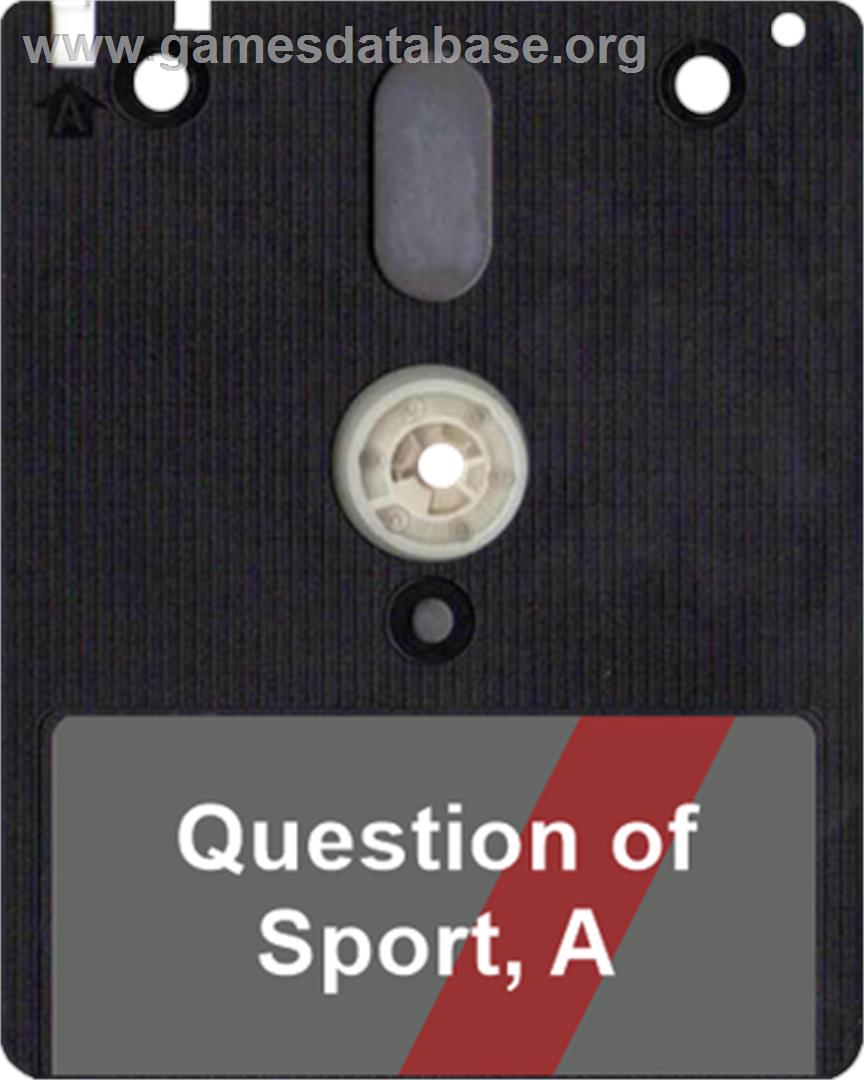 A Question of Sport - Amstrad CPC - Artwork - Disc