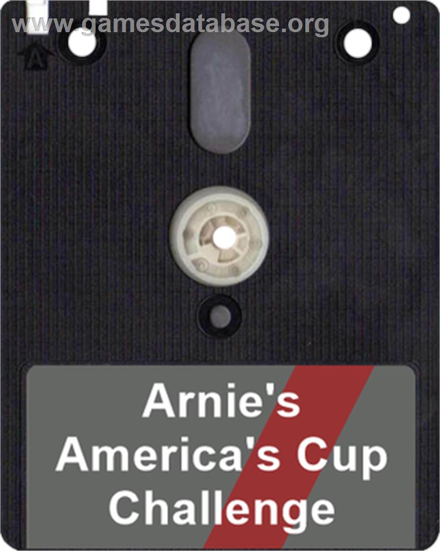 Arnie's America's Cup Challenge - Amstrad CPC - Artwork - Disc