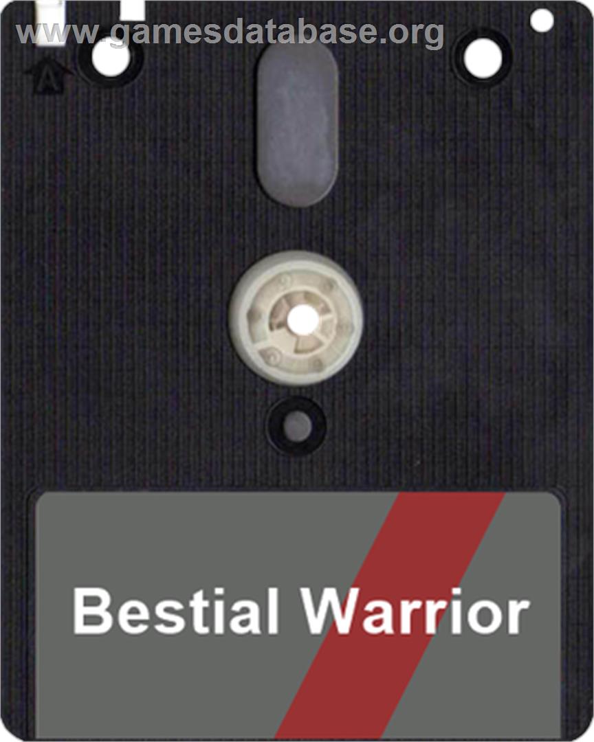 Bestial Warrior - Amstrad CPC - Artwork - Disc