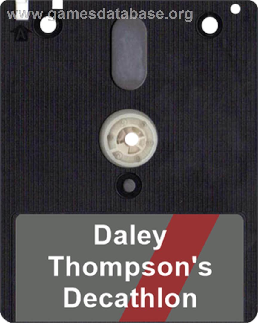 Daley Thompson's Decathlon - Amstrad CPC - Artwork - Disc