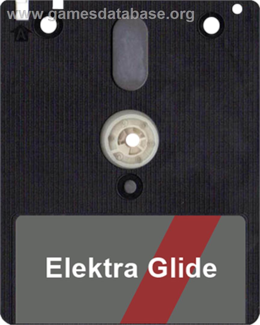 Elektraglide - Amstrad CPC - Artwork - Disc
