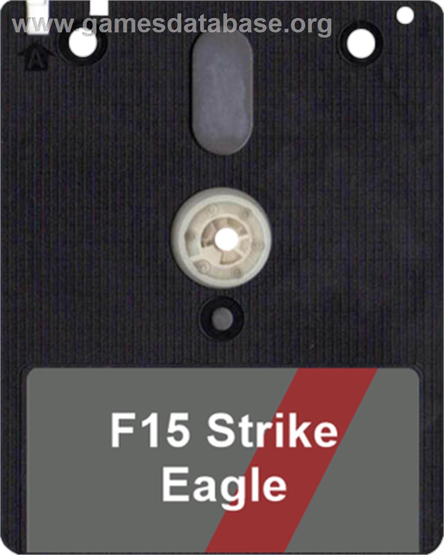 F-15 Strike Eagle - Amstrad CPC - Artwork - Disc