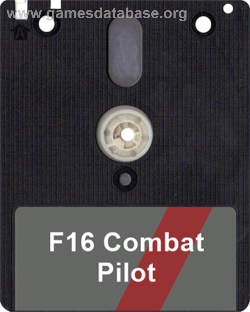 F-16 Combat Pilot - Amstrad CPC - Artwork - Disc