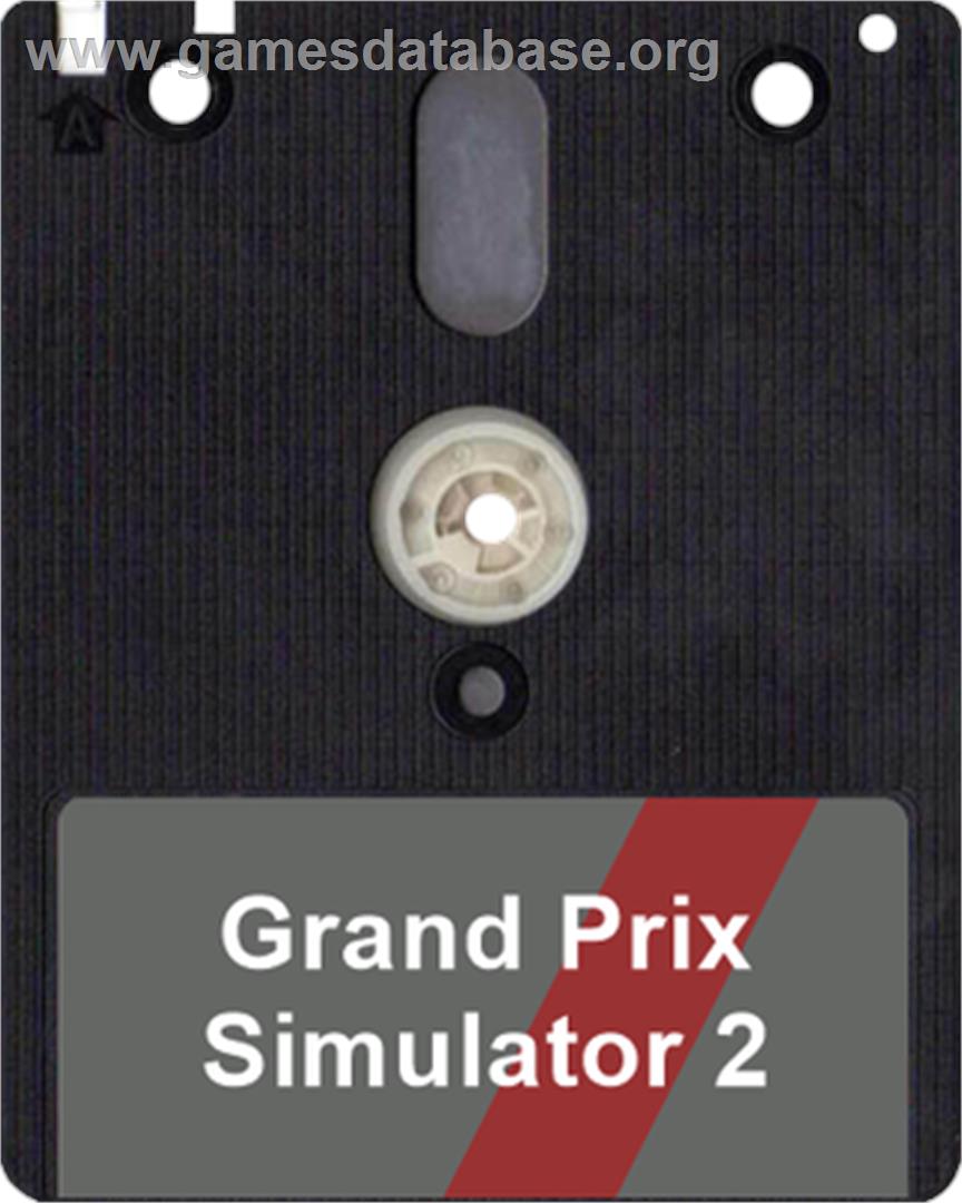 Grand Prix Simulator 2 - Amstrad CPC - Artwork - Disc