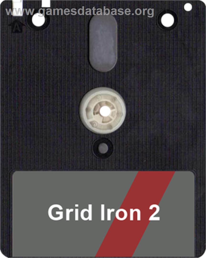 Grid Iron 2 - Amstrad CPC - Artwork - Disc