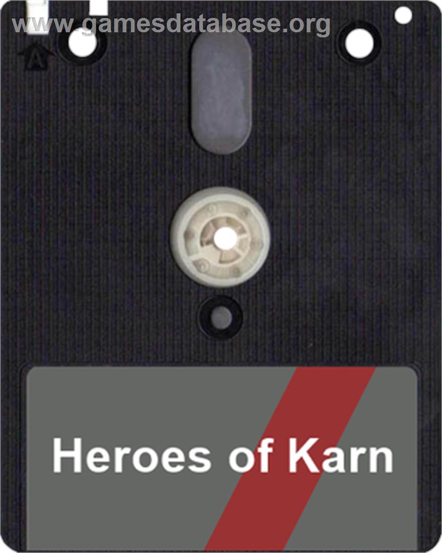 Heroes of Karn - Amstrad CPC - Artwork - Disc