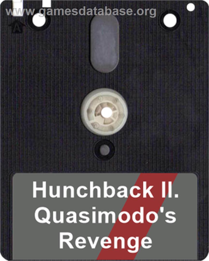 Hunchback II: Quasimodo's Revenge - Amstrad CPC - Artwork - Disc