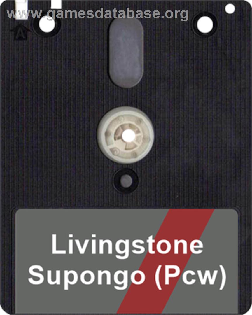 Livingstone, I Presume - Amstrad CPC - Artwork - Disc