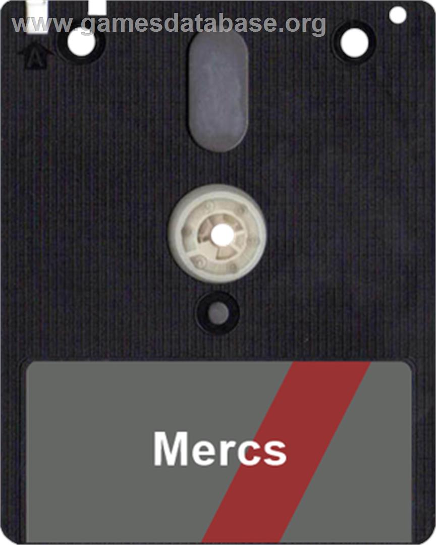 Mercs - Amstrad CPC - Artwork - Disc