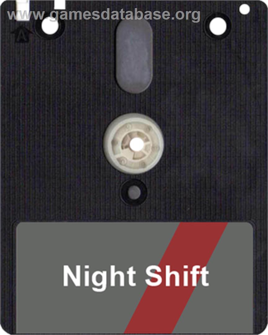 Night Shift - Amstrad CPC - Artwork - Disc
