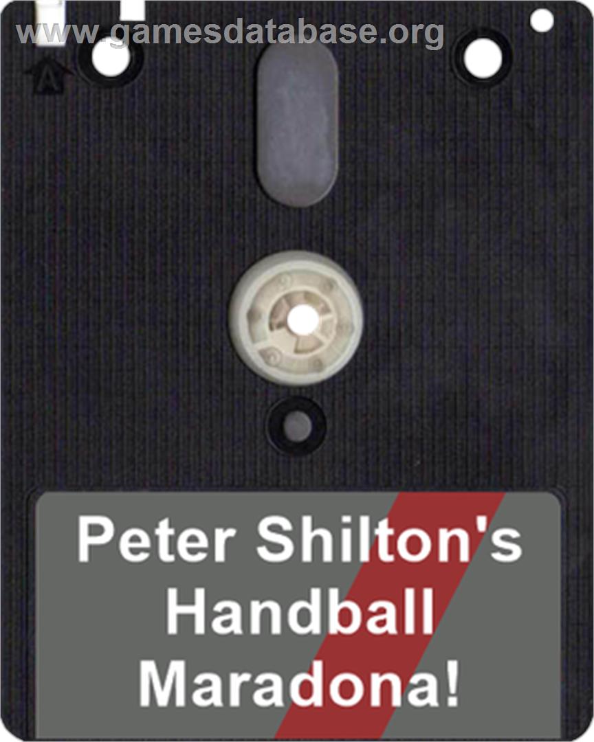 Peter Shilton's Handball Maradona - Amstrad CPC - Artwork - Disc