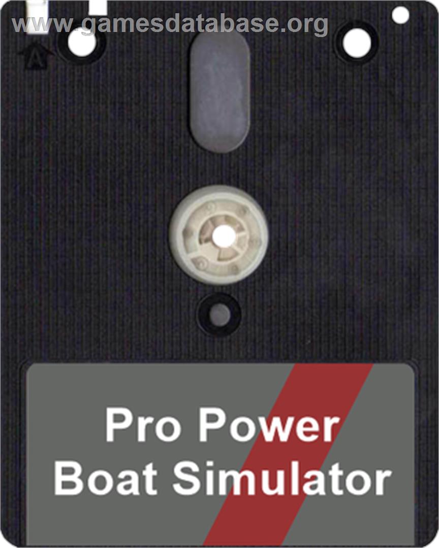 Pro Powerboat Simulator - Amstrad CPC - Artwork - Disc