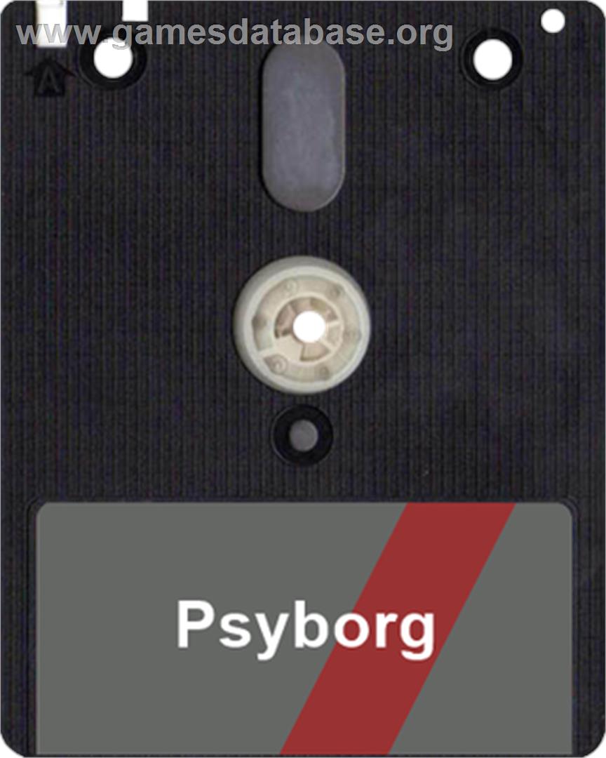 Psyborg - Amstrad CPC - Artwork - Disc