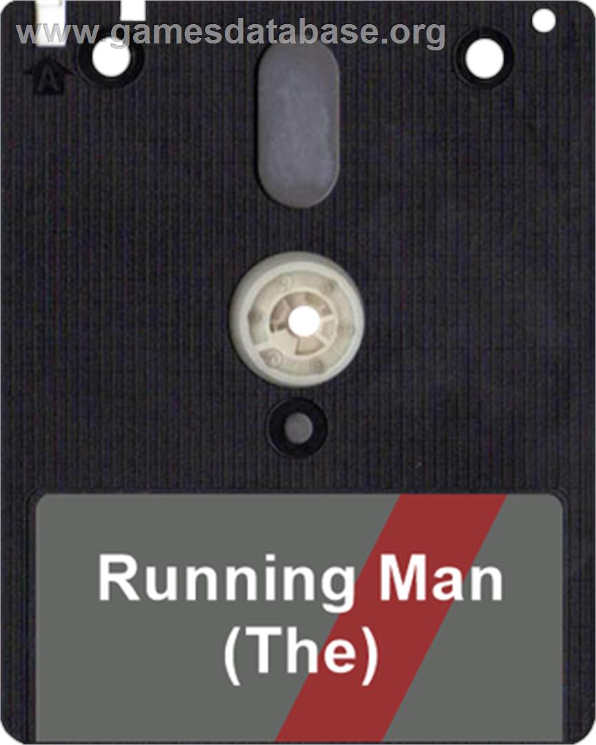 Running Man - Amstrad CPC - Artwork - Disc