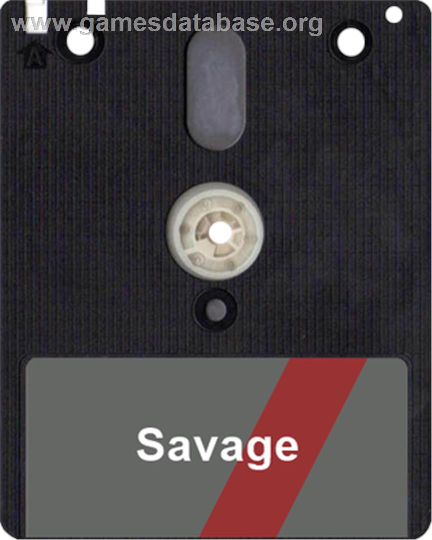 Savage - Amstrad CPC - Artwork - Disc