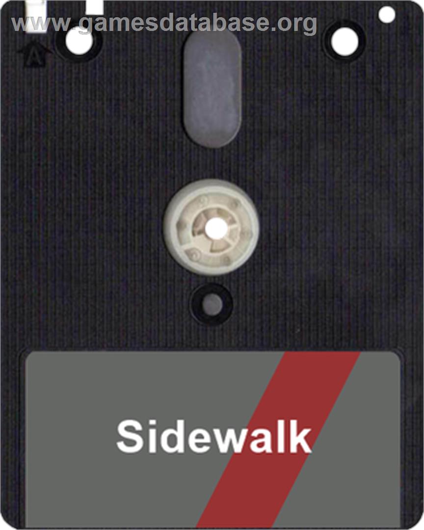 Sidewalk - Amstrad CPC - Artwork - Disc