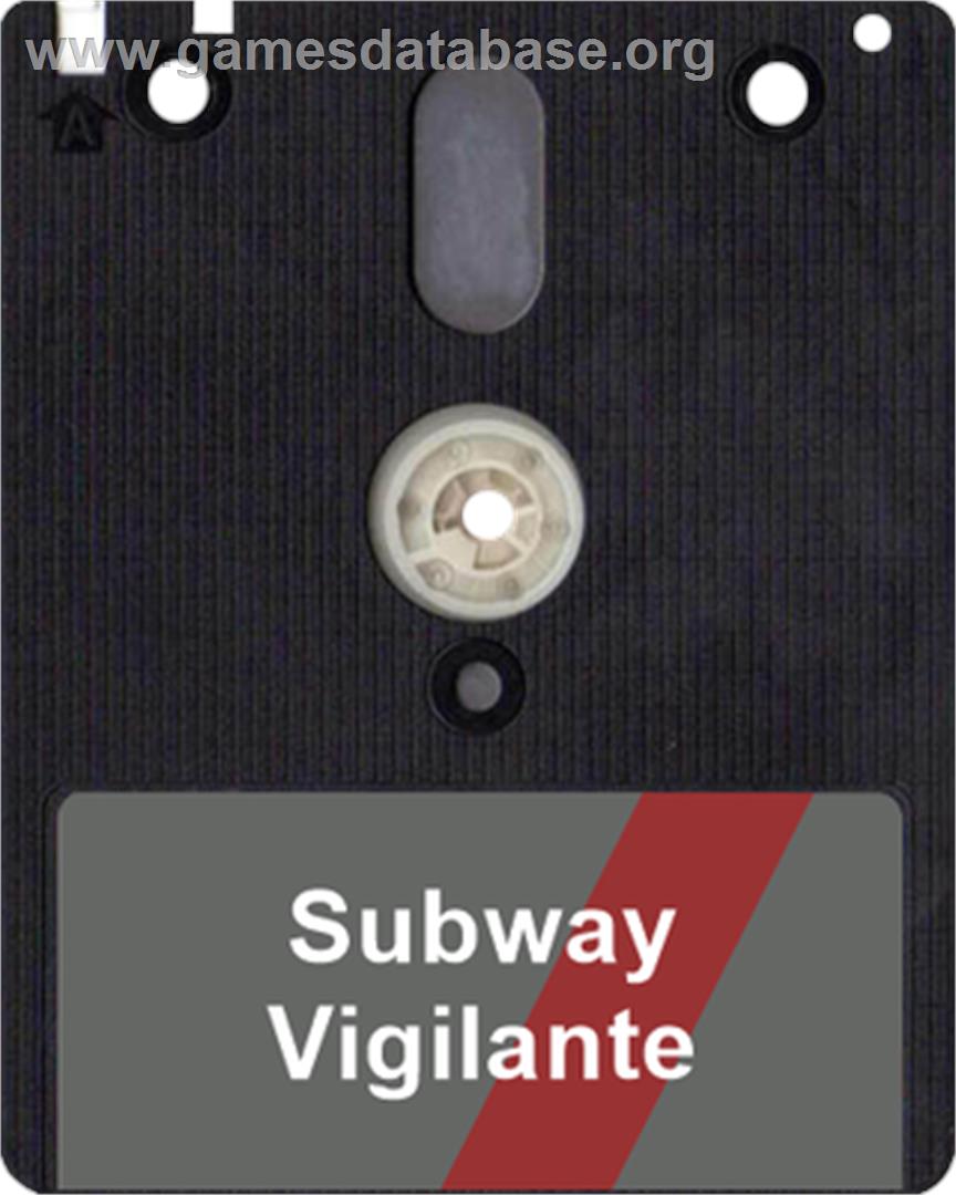 Subway Vigilante - Amstrad CPC - Artwork - Disc