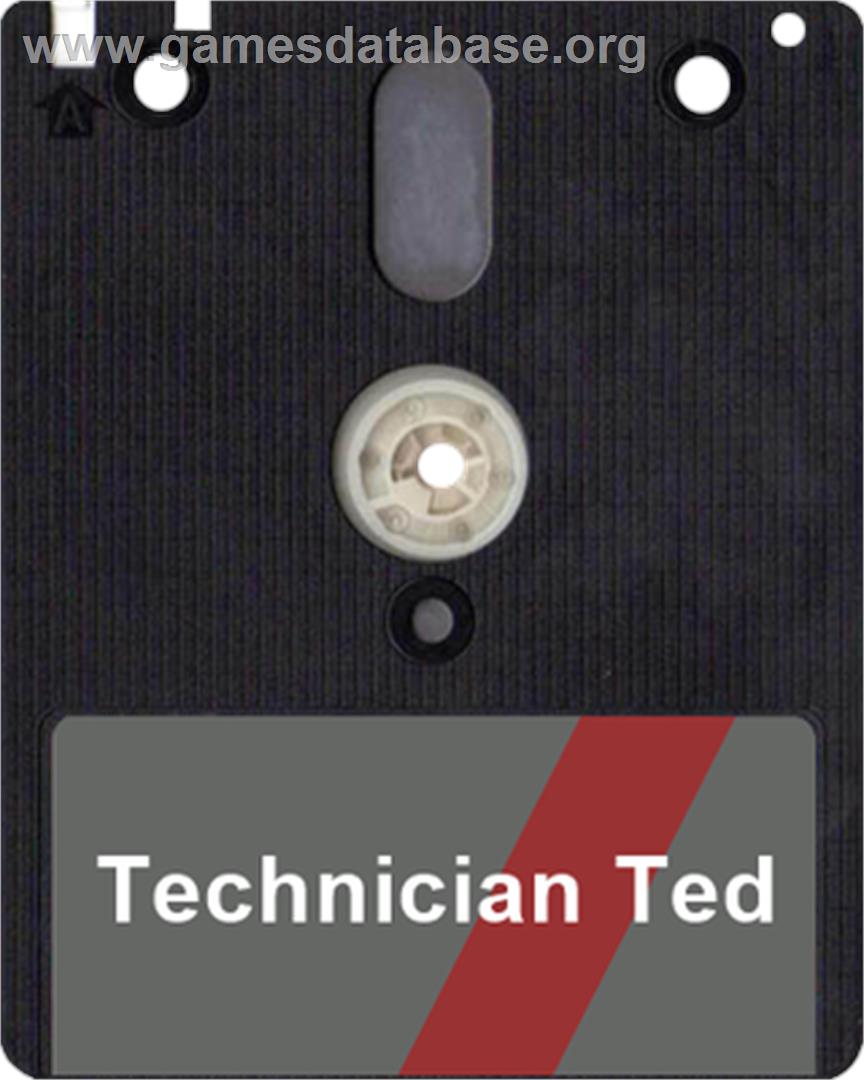 Technician Ted - Amstrad CPC - Artwork - Disc