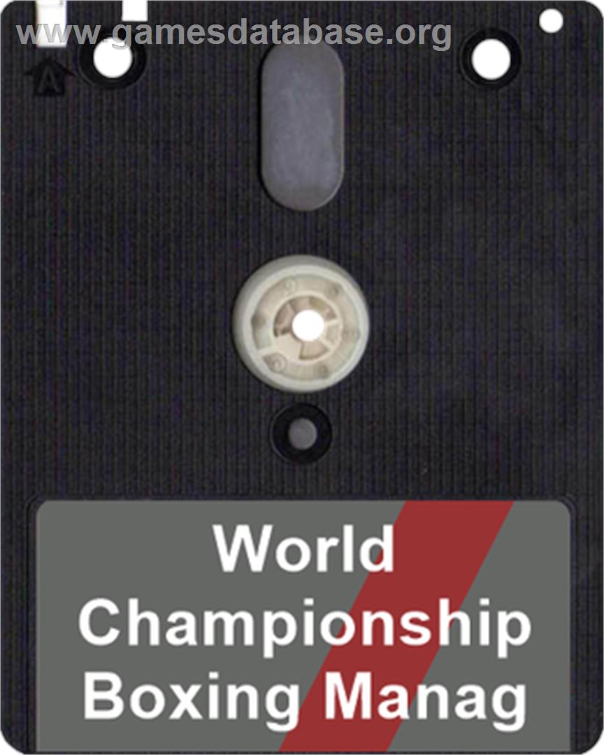 World Championship Boxing Manager - Amstrad CPC - Artwork - Disc