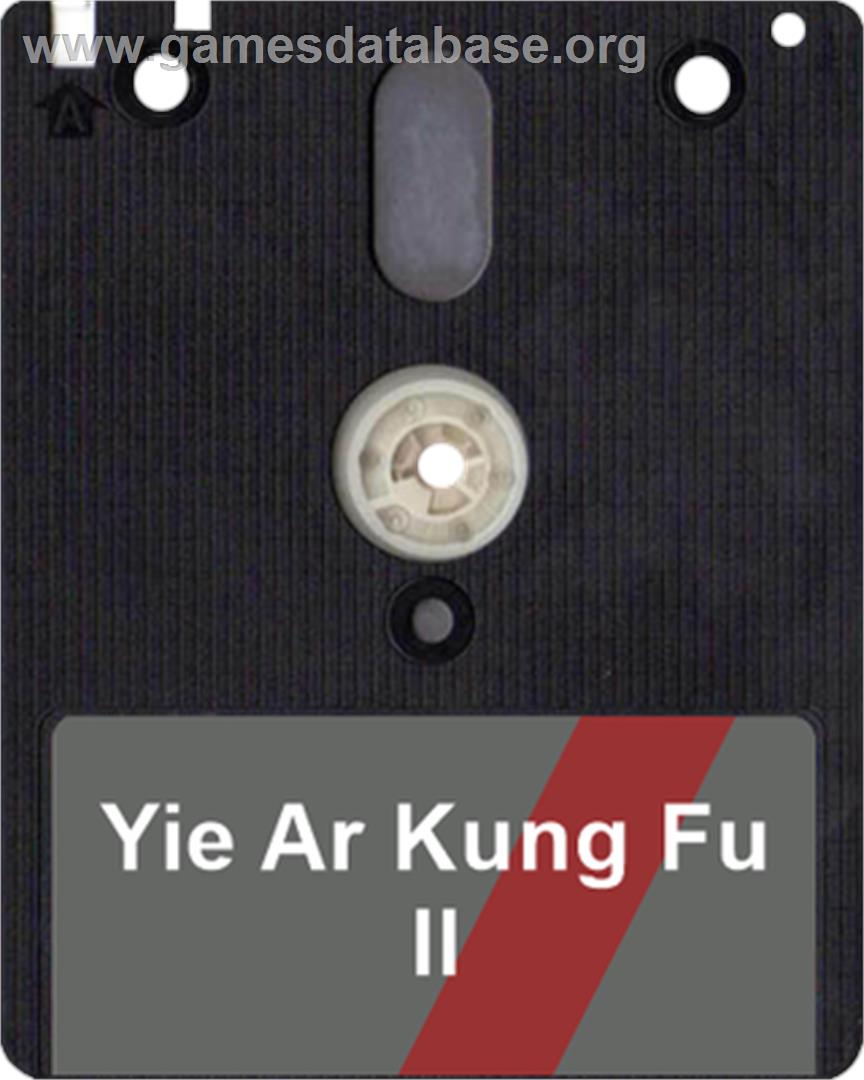 Yie Ar Kung-Fu 2 - Amstrad CPC - Artwork - Disc
