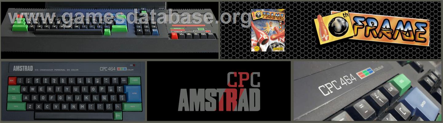 10th Frame - Amstrad CPC - Artwork - Marquee