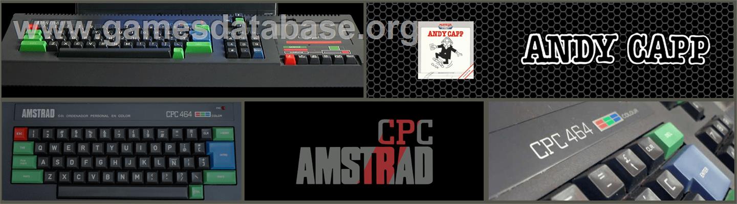 Andy Capp - Amstrad CPC - Artwork - Marquee