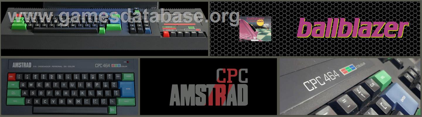 Ballblazer - Amstrad CPC - Artwork - Marquee