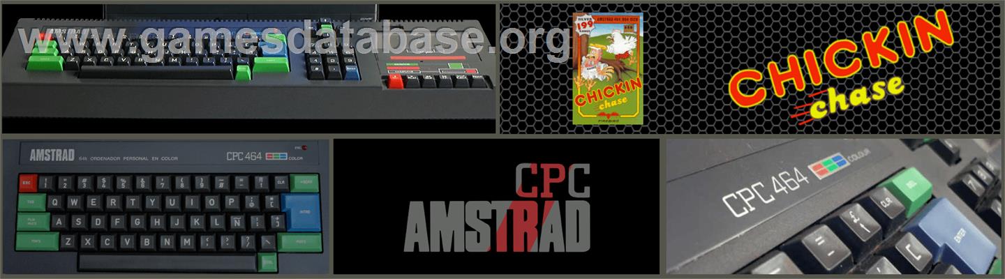 Chickin Chase - Amstrad CPC - Artwork - Marquee