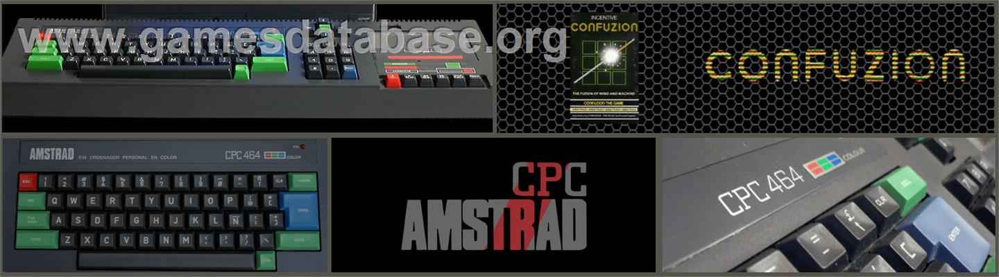 Confuzion - Amstrad CPC - Artwork - Marquee