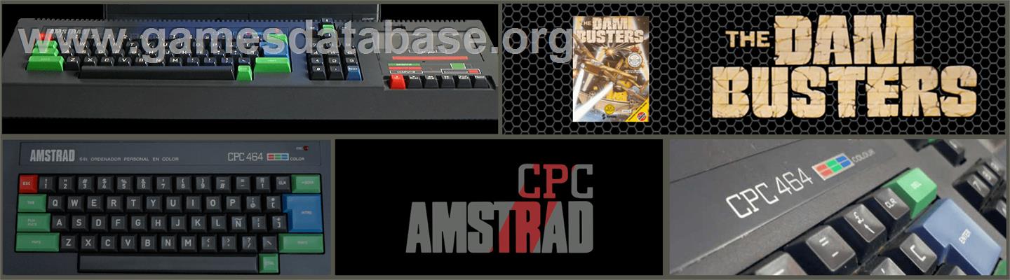 Dambusters - Amstrad CPC - Artwork - Marquee