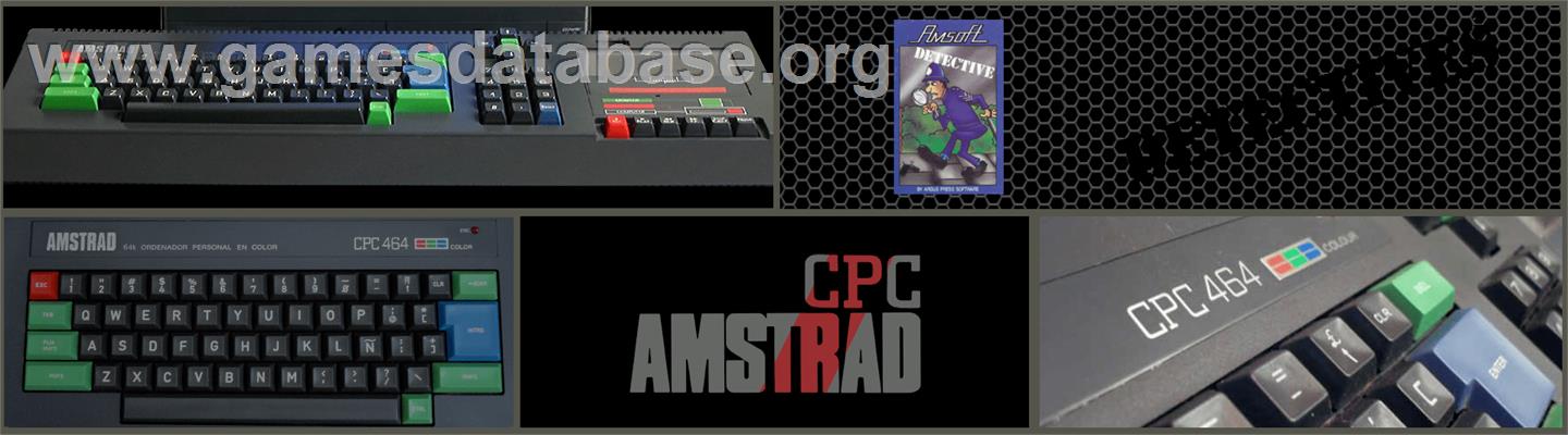 Detective - Amstrad CPC - Artwork - Marquee