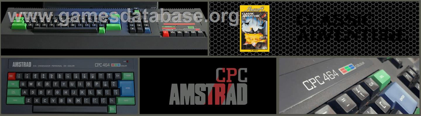 Dizzy's Excellent Adventures - Amstrad CPC - Artwork - Marquee