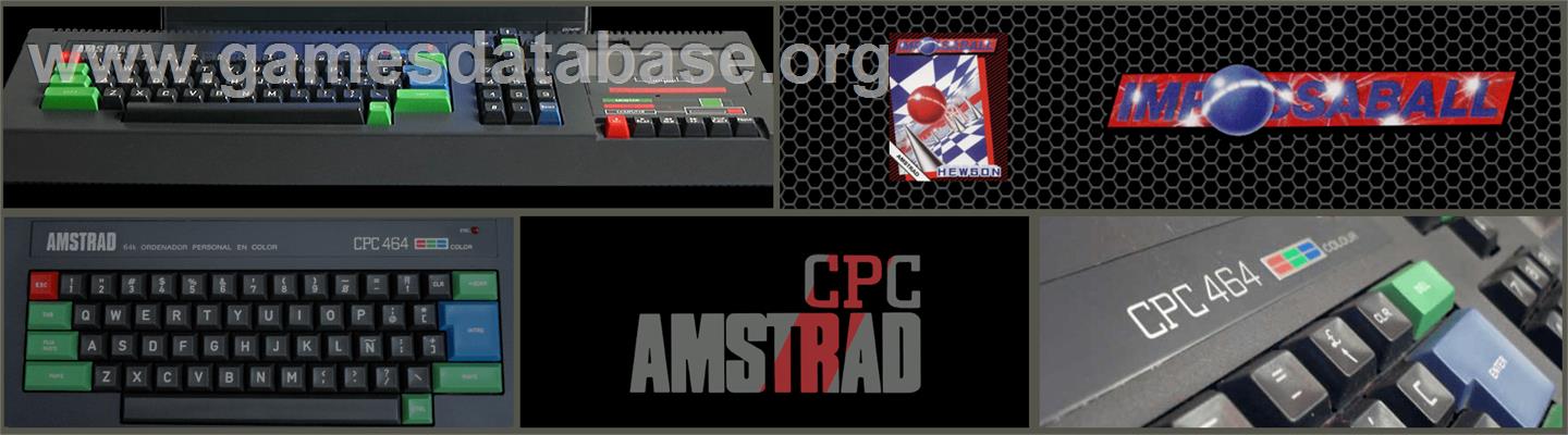 Impossaball - Amstrad CPC - Artwork - Marquee