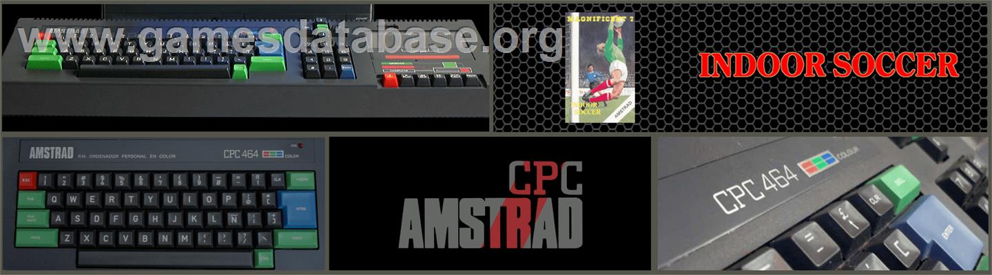 Indoor Soccer - Amstrad CPC - Artwork - Marquee
