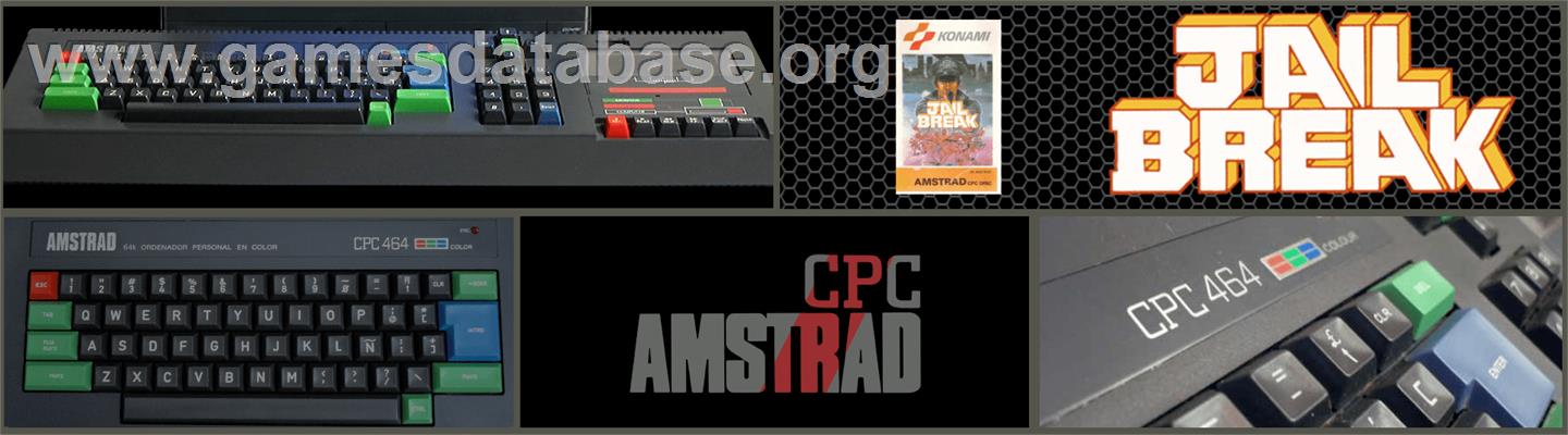 Jail Break - Amstrad CPC - Artwork - Marquee