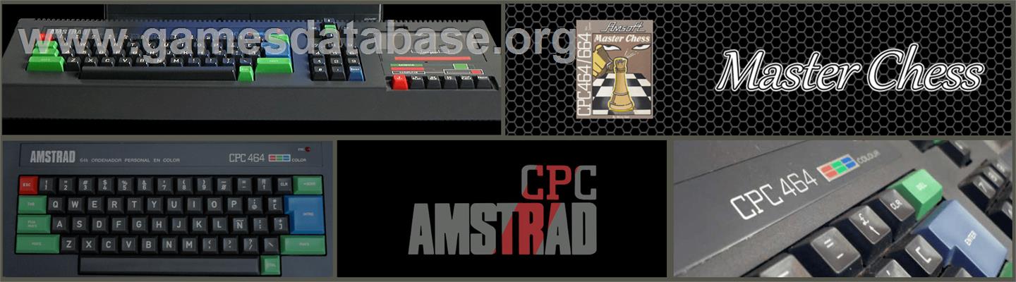 Master Chess - Amstrad CPC - Artwork - Marquee