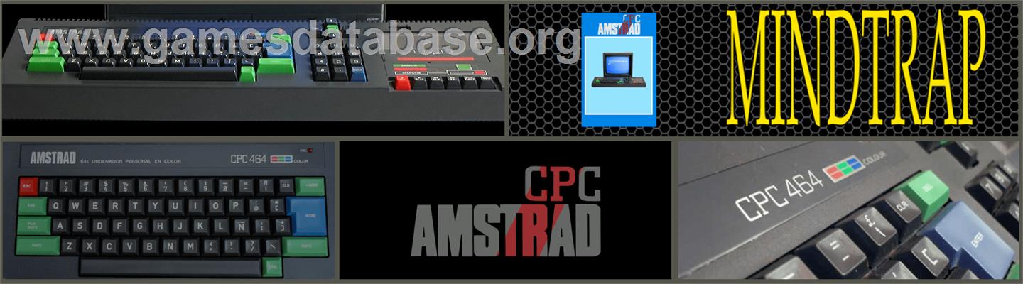 Mindtrap - Amstrad CPC - Artwork - Marquee
