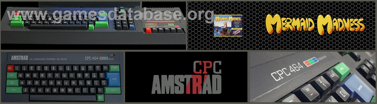Motorbike Madness - Amstrad CPC - Artwork - Marquee