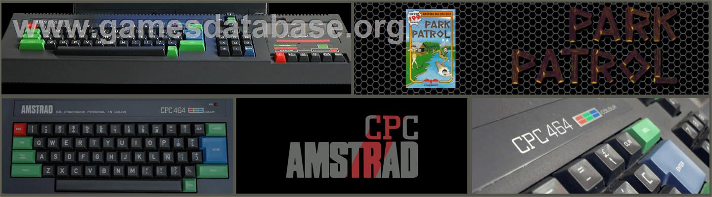 Park Patrol - Amstrad CPC - Artwork - Marquee