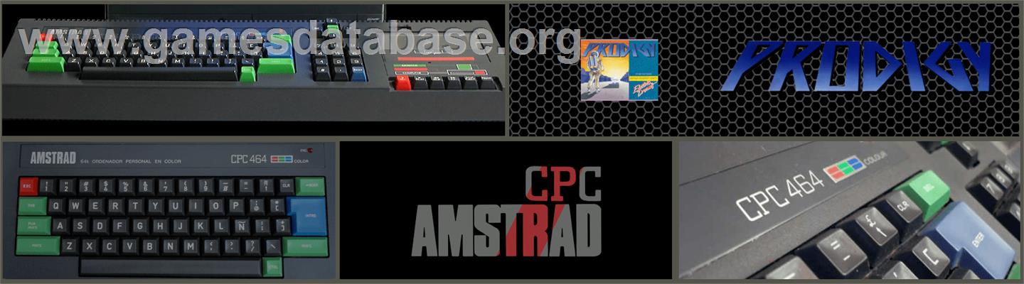 Prodigy - Amstrad CPC - Artwork - Marquee