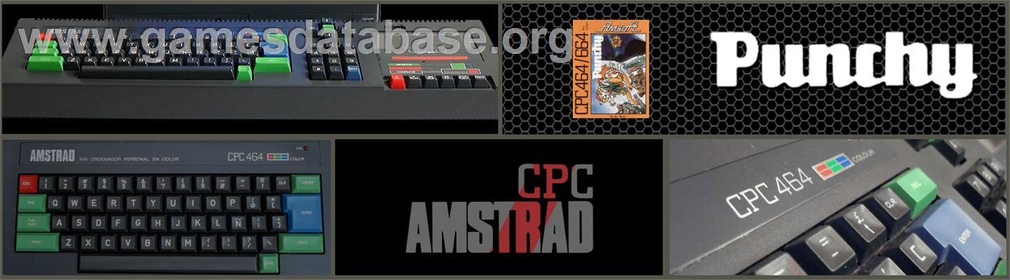 Punchy - Amstrad CPC - Artwork - Marquee