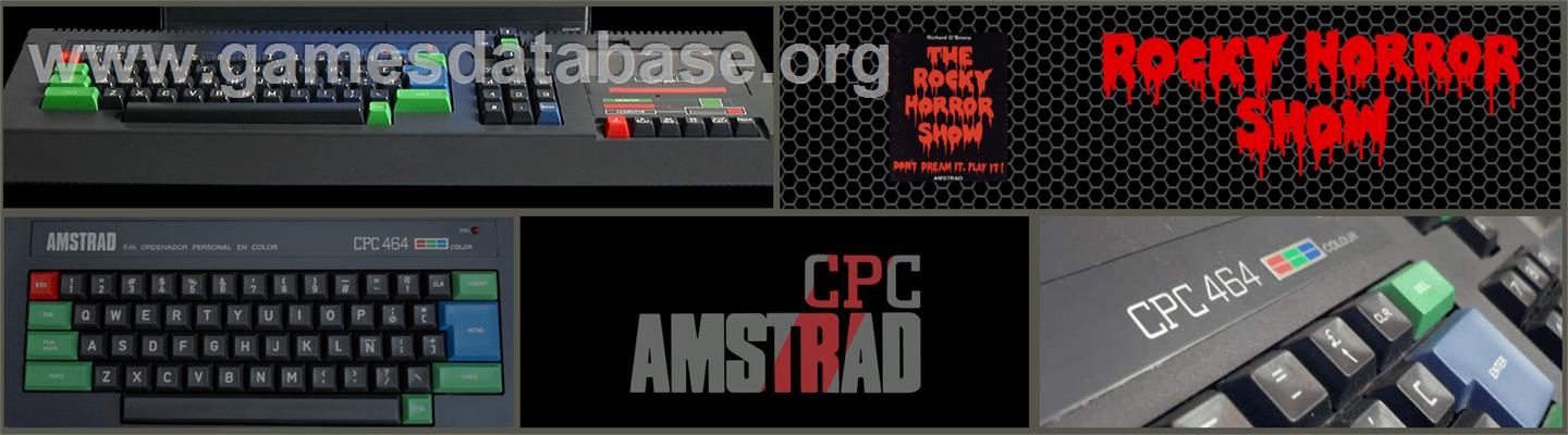 Rocky Horror Show - Amstrad CPC - Artwork - Marquee