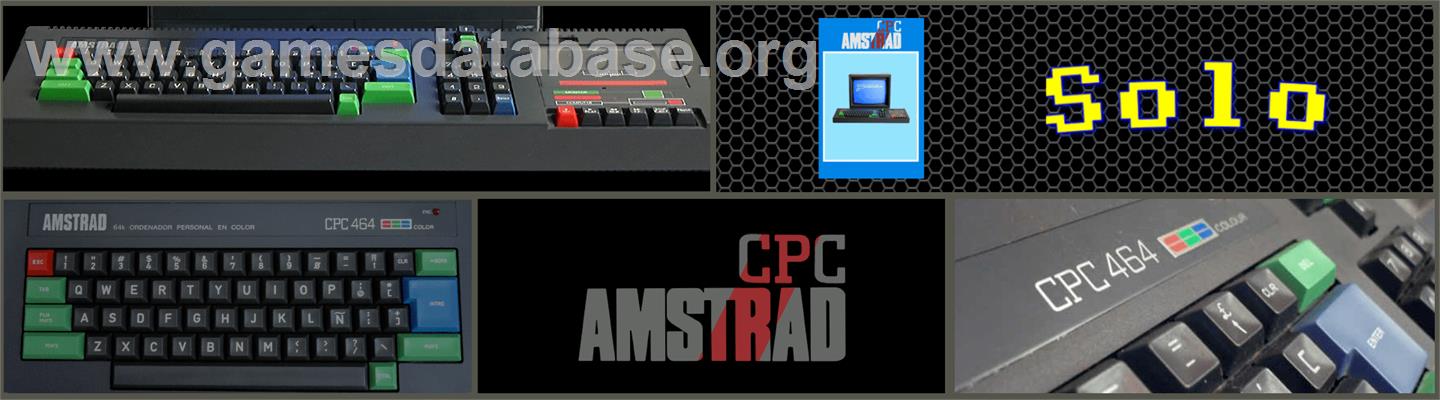 Solo - Amstrad CPC - Artwork - Marquee
