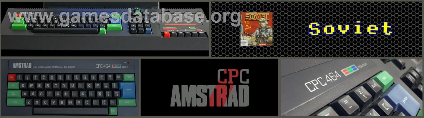 Soviet - Amstrad CPC - Artwork - Marquee