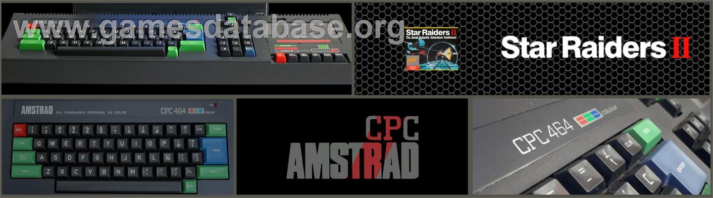 Star Raiders 2 - Amstrad CPC - Artwork - Marquee